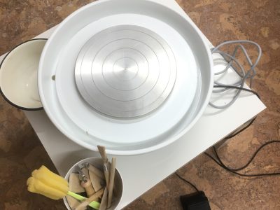 Drehscheibe mit Zubehör